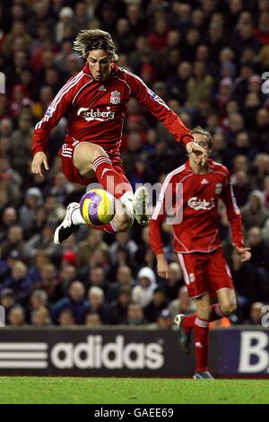 Calcio - Barclays Premier League - Liverpool v Fulham - Anfield Foto Stock