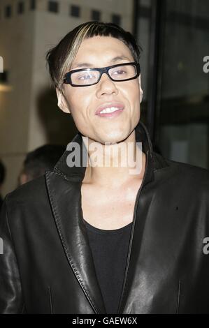 GOK WAN arriva per i British Comedy Awards 2007 ai London Studios, Upper Ground, Londra, SE1. Foto Stock