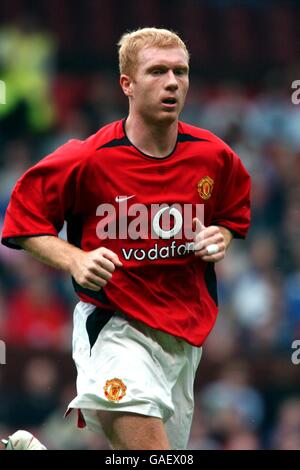 Calcio - amichevole - Manchester United contro boca Juniors. Paul Scholes, Manchester United Foto Stock