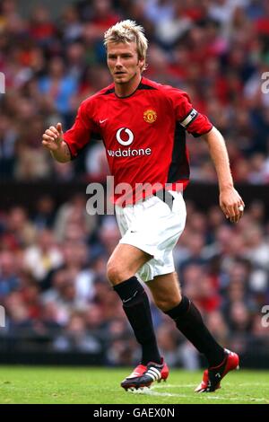 Calcio - amichevole - Manchester United contro boca Juniors. David Beckham, Manchester United Foto Stock