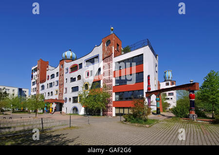 Wittenberg palestra - Wittenberg, il Luther-Melanchthon-palestra di arte moderna Foto Stock