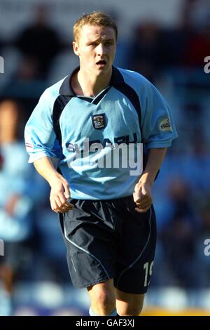 Gary McSheffrey di Coventry City in azione durante la sconfitta del 1-0 A casa di Nottingham Forest Foto Stock