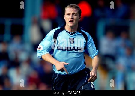 Gary McSheffrey di Coventry City in azione durante la sconfitta del 1-0 A casa di Nottingham Forest Foto Stock