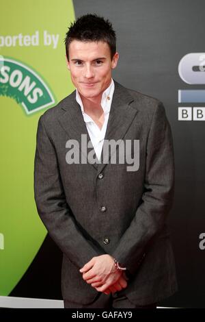 James Toseland arriva per i premi BBC Sports Personality of the Year 2007, al NEC di Birmingham. Foto Stock