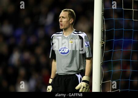 Calcio - Barclays Premier League - Wigan Athletic v Newcastle United - JJB Stadium. Chris Kirkland, portiere atletico di Wigan Foto Stock