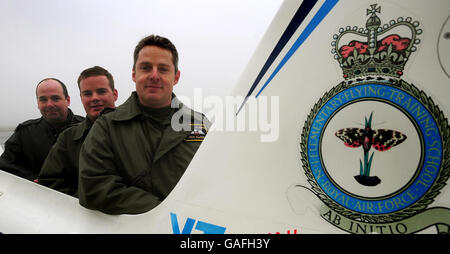 Il principe William si unisce a RAF Foto Stock