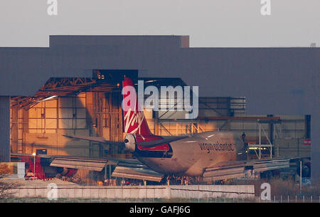 L' aeroporto di Gatwick stock Foto Stock