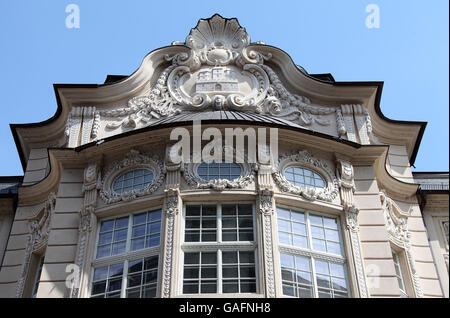 Edificio Reduta a Bratislava che è la filarmonica slovacca Concert Hall Foto Stock