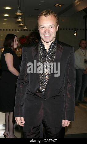 Graham Norton arriva per i British Comedy Awards 2007 ai London Studios, Upper Ground, Londra, SE1. Foto Stock