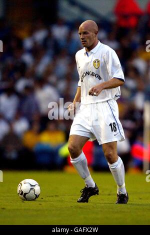 Danny Mills di Leeds United in azione contro Sunderland Foto Stock