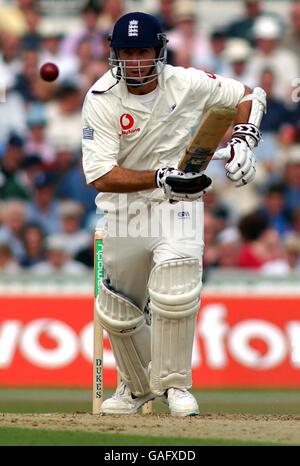 Cricket - Inghilterra / India - quarto test npower - primo giorno. Michael Vaughan in Inghilterra in azione contro l'India Foto Stock