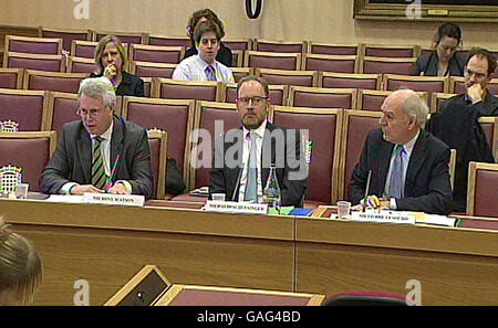 House of Lords Comitato delle comunicazioni si siede Foto Stock