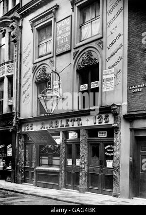 Sala di discussione "YE Old Cogers" a Salisbury Court. Foto Stock