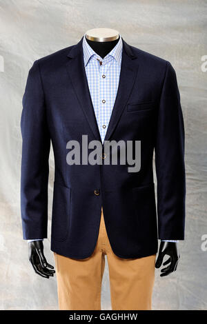 abbigliamento, abbigliamento, moda, accessori, formale, signori, senza testa, in, articolo, manichino, uomo, uomo, taylor, abbigliamento formale Foto Stock