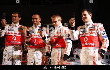 Formula Uno Motor Racing - Mercedes Mclaren MP4-23 Lancio - Stoccarda Foto Stock