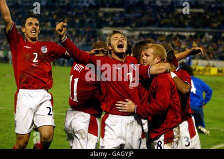 Calcio - Campionati Europei 2004 Qualifier - Gruppo sette - Slovacchia - Inghilterra Foto Stock