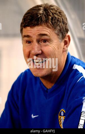 Calcio - Coppa UEFA - Terzo Round - Prima tappa - Malaga v Leeds United Foto Stock