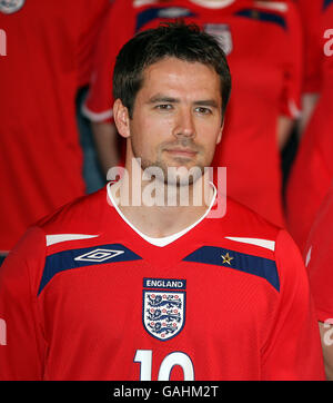 Calcio - Inghilterra Umbro Kit Launch - The Grove Hotel. Michael Owen, inglese Foto Stock