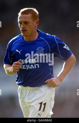 Calcio - fa Barclaycard Premiership - Everton v Arsenal. Mark Pembridge, Everton Foto Stock