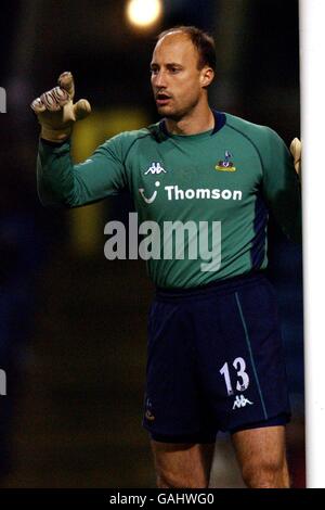 Calcio - Coppa Worthington - terzo turno - Burnley v Tottenham Hotspur. Kasey Keller, Tottenham Hotspur portiere Foto Stock