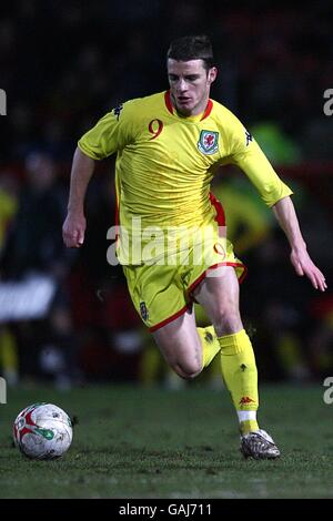 Calcio - International friendly - Galles / Norvegia - campo da corse. Jason Koumas, Galles Foto Stock