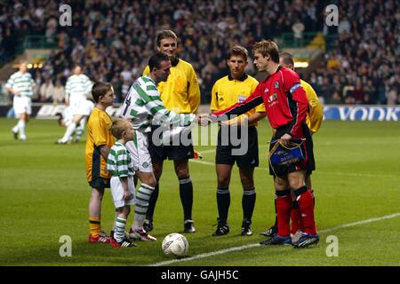 Calcio - Coppa UEFA - Secondo round - Prima tappa - Celtic v Blackburn Rovers Foto Stock