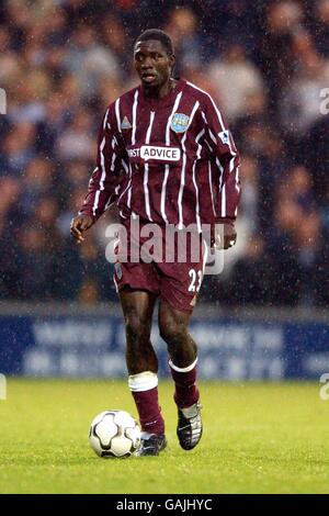 Calcio - fa Barclaycard Premiership - West Bromwich Albion / Manchester City. Marc Vivien Foe, Manchester City Foto Stock