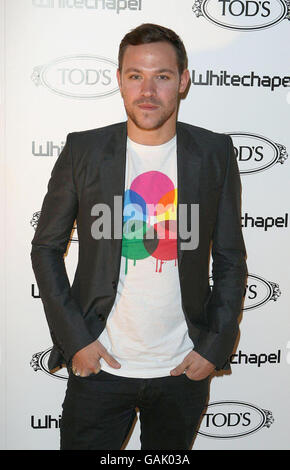 TOD's Art Plus Film Party - Londra. Will Young arriva al TOD's Art Plus Film Party al 1 Marylebone Road, Londra. Foto Stock