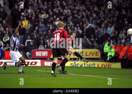 Calcio - Barclaycard FA Premiership - West Bromwich Albion V Manchester United Foto Stock