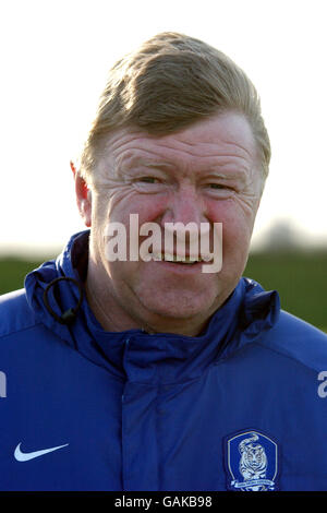 Calcio - amichevole - Nottingham Forest Academy / Corea under 21's. Mike Walsh, responsabile Southport Foto Stock