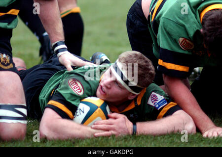 Rugby Union - Powergen Cup - sesto round - Orrell v Northampton Santi Foto Stock