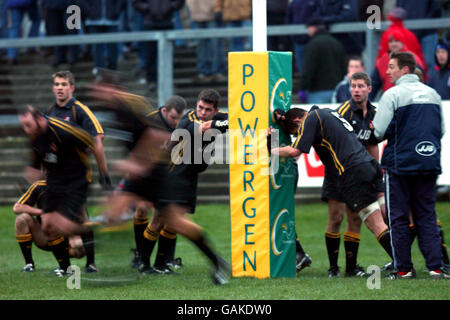 Rugby Union - Powergen Cup - sesto round - Orrell v Northampton Santi Foto Stock