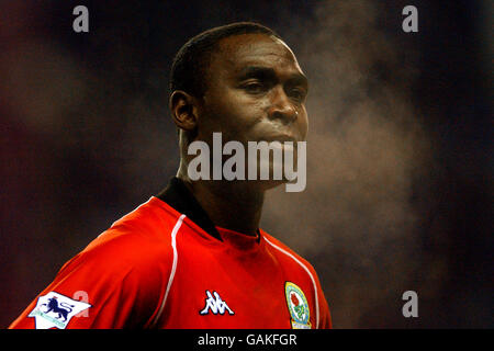 Calcio - Coppa Worthington - Quarta finale - Wigan Athletic v Blackburn Rovers. Andy Cole, Blackburn Rovers Foto Stock