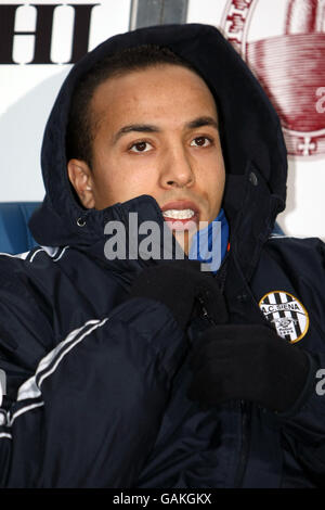 Calcio - Serie a - Siena v Cagliari - Artemio Franchi Montepaschi Arena. Houssine Kharja, Siena Foto Stock