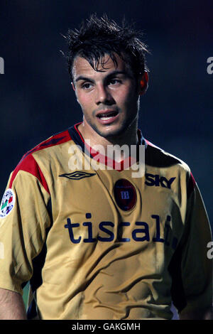 Calcio - Serie a - Siena v Cagliari - Artemio Franchi Montepaschi Arena. Francesco Pisano, Cagliari Foto Stock