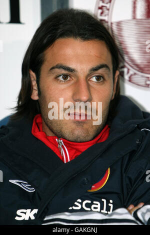 Calcio - Serie a - Siena v Cagliari - Artemio Franchi Montepaschi Arena. Daniele Magliocchetti, Cagliari Foto Stock