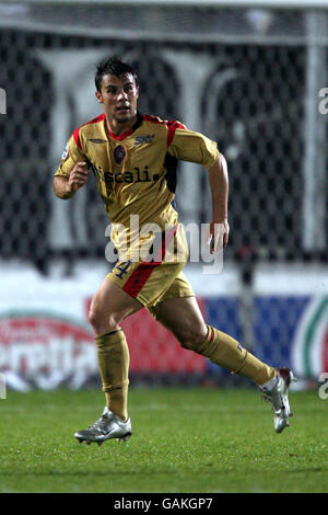 Calcio - Serie a - Siena v Cagliari - Artemio Franchi Montepaschi Arena. Francesco Pisano, Cagliari Foto Stock