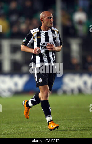 Calcio - Serie a - Siena v Cagliari - Artemio Franchi Montepaschi Arena. Massimo Maccarone, Siena Foto Stock