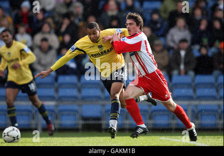 Calcio - Blue Square Premier League - Oxford United v Stevenage Borough - Il Kassam Stadium Foto Stock