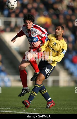 Calcio - Blue Square Premier League - Oxford United v Stevenage Borough - Il Kassam Stadium Foto Stock