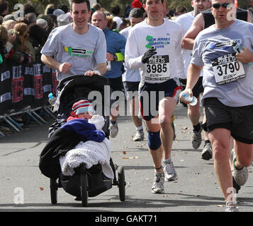 Sesta annuale grande Irlanda 10k Run Foto Stock