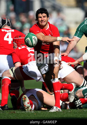 Il Rugby - RBS 6 Nazioni Campionato 2008 - Irlanda v Galles - Croke Park Foto Stock