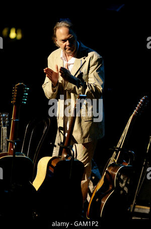 Neil Young Concert - London Foto Stock