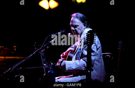 Neil Young Concert - London Foto Stock