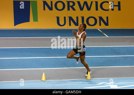 Atletica - Norwich Union International - Kelvin Hall di Glasgow Foto Stock