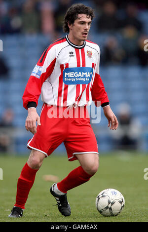 Oxford United / Stevenage Borough - il Kassam Stadium. Ronnie Henry, Stevenage Borough Foto Stock