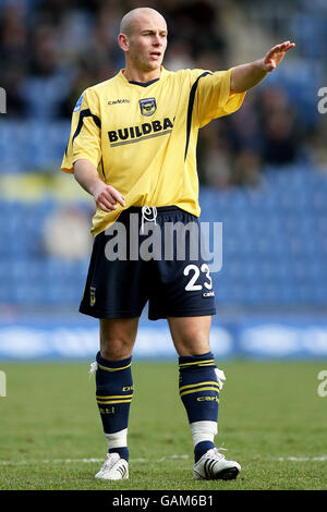 Calcio - Blue Square Premier League - Oxford United v Stevenage Borough - Il Kassam Stadium Foto Stock