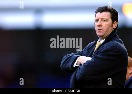 Calcio - Nationwide League 3 - Hartlepool United / Carlisle United. Roddy Collins, Carlisle United Manager Foto Stock