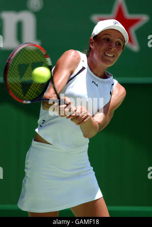 Tennis - Australian Open - cinque giorni. Anca Barna (GER) fa un ritorno nella sua partita contro Venus Williams (USA). Foto Stock