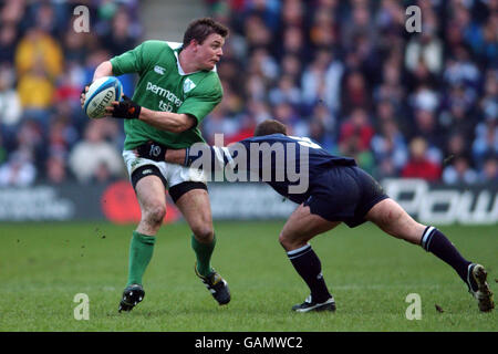 Rugby Union - La RBS Sei Nazioni campionato - Scozia v Irlanda Foto Stock